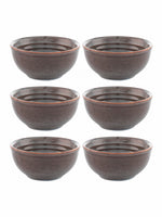 designer Stoneware Veg. Bowl (Set of 6pcs)