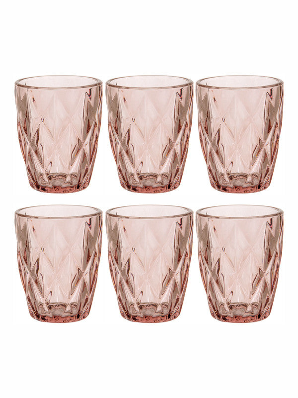 Goodhomes Color Glass Tumbler (Set of 6pcs)