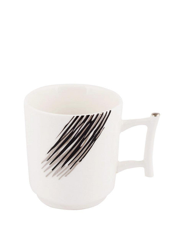 Coffee Mug Fine porcelain Mug with real gold print (Set of 6 Pcs)