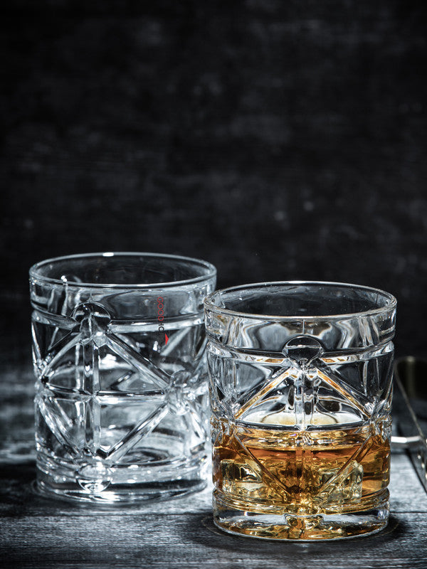 GOODHOMES Glass Whisky Tumbler (Set of 6pcs)