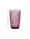 Goodhomes Billow Hibiscus Purple Tumbler (Set Of 6Pcs)