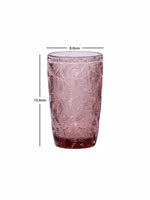 Goodhomes Billow Hibiscus Purple Tumbler (Set Of 6Pcs)