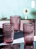 Goodhomes Fennel Hibiscus Purple Tumbler (Set Of 6Pcs)