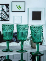 Goodhomes Color Glass Tumbler (Set Of 6Pcs)