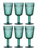 Goodhomes Color Glass Tumbler (Set Of 6Pcs)