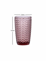 Goodhomes Ode Hibiscus Purple Tumbler (Set Of 6Pcs)