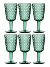 Goodhomes Color Glass Tumbler (Set Of 6Pcs)
