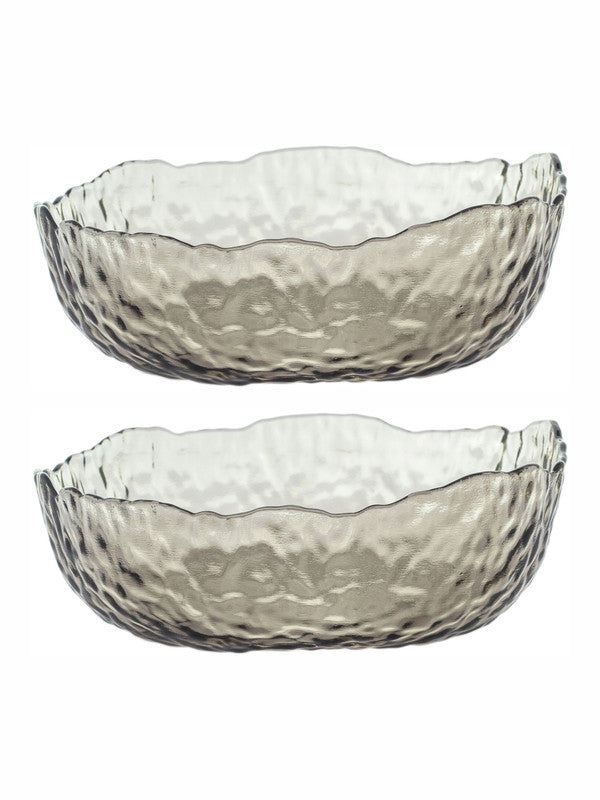 Goodhomes Color Glass Bowl (Set of 2pcs)