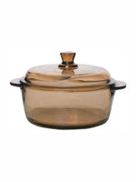 Goodhomes Color Glass Casserole with Lid