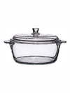 Goodhomes Glass Serving Casserole with Lid