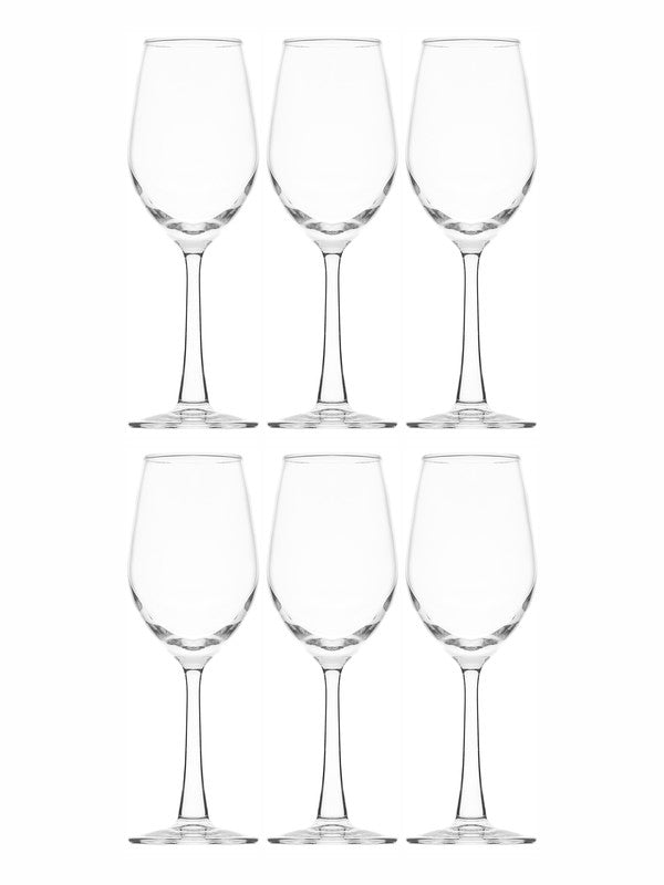 Goodhomes Glass Wine Tumbler (Set of 6pcs)