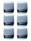 Goodhomes Glass Color Tumbler (Set of 6pcs)