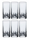 Goodhomes Glass Tower Tumbler (Set of 6pcs)