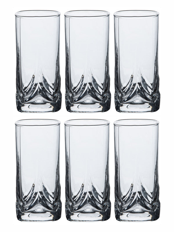 Goodhomes Glass Tower Tumbler (Set of 6pcs)