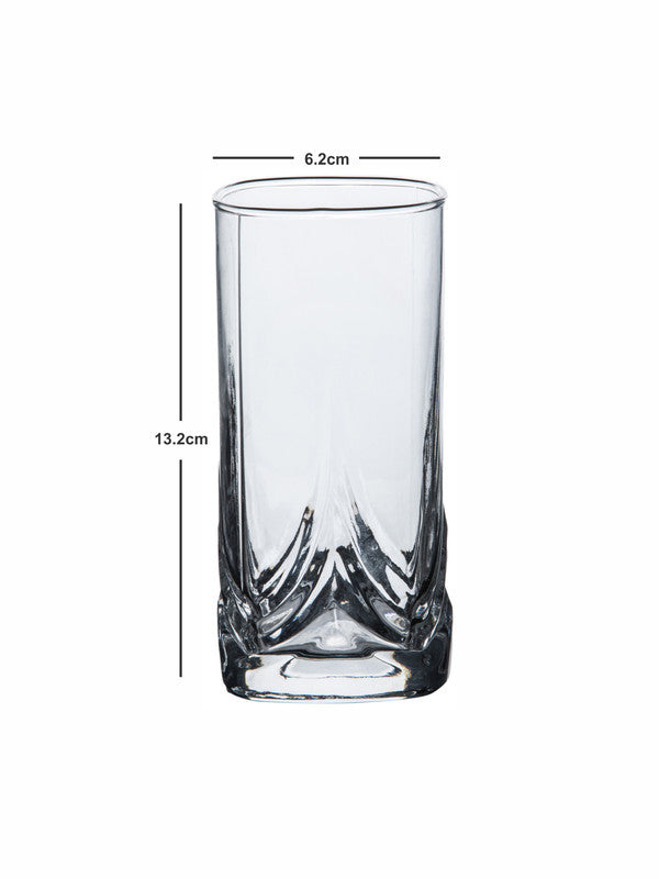 Goodhomes Glass Tower Tumbler (Set of 6pcs)