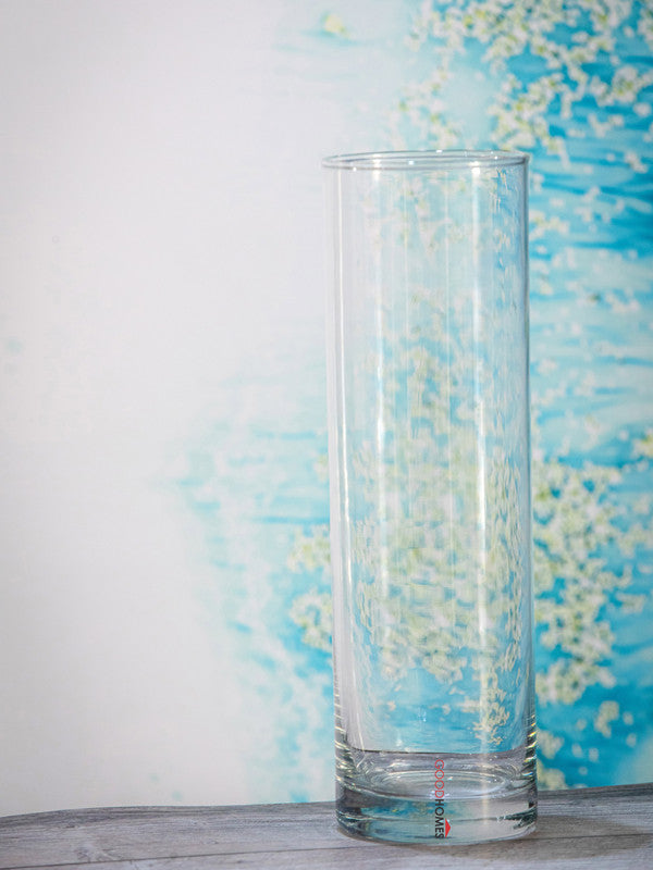 Goodhomes Clear Glass Flower Vase