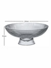 Goodhomes Glass Footed Bowl