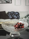 Goodhomes Glass Footed Bowl