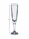 Goodhomes Glass Champagne Tumbler (Set of 6pcs)