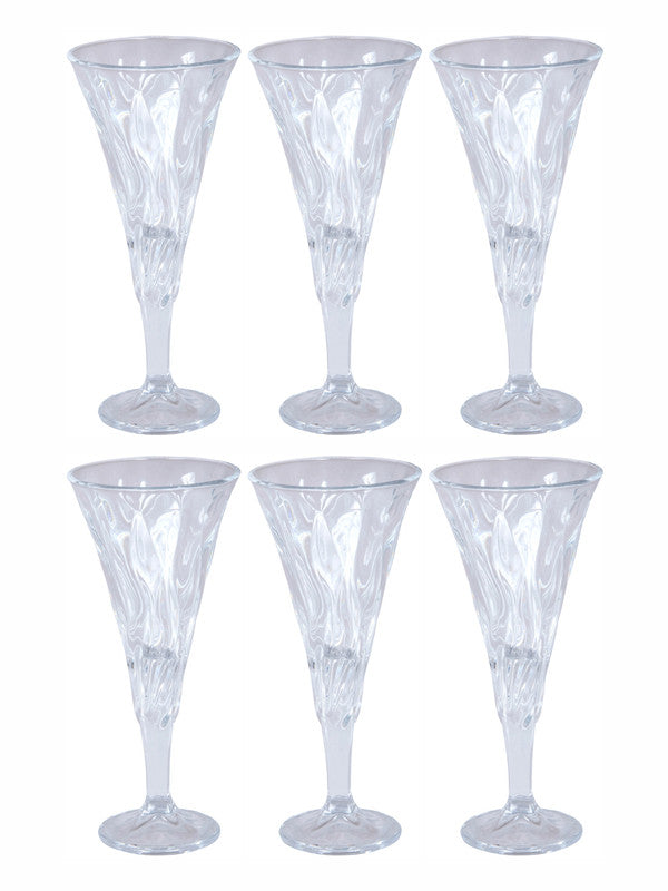 Goodhomes  Stem Glass Tumbler (Set of 6pcs)