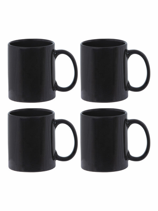 Goodhomes Ceramic Large Tea/Coffee Color Mug (Set of 4pcs)