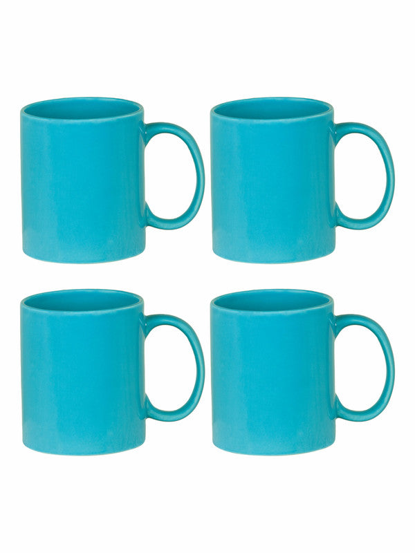 Goodhomes Ceramic Large Tea/Coffee Color Mug (Set of 4pcs)