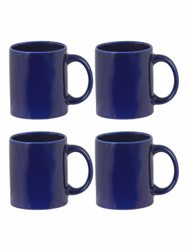 Goodhomes Ceramic Large Tea/Coffee Color Mug (Set of 4pcs)