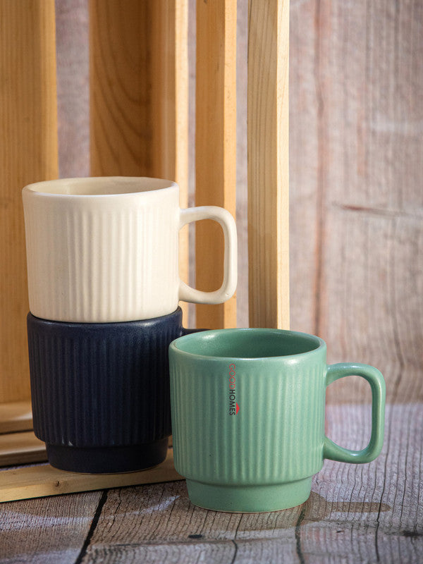 Goodhomes Stoneware Tea/Coffee Mug (Set of 6pcs)