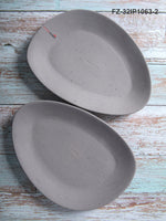 Goodhomes Stoneware Large Platter (Set of 2pcs)