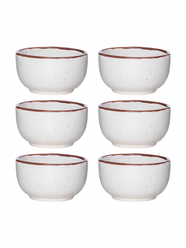 Goodhomes Stoneware Chutney Bowl (Set of 6pcs)