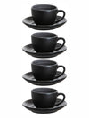 Goodhomes Stoneware tea / Coffee Cup Saucer (Set of 4pcs Cup & 4pcs Saucer)