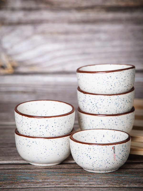 Goodhomes Ceramic Katori (Set of 6pcs)