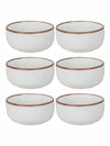 Goodhomes Ceramic Soup Bowl (Set of 6pcs)