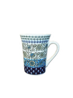 Fine Porcelain Mug with Multi Color Design ( Set of 6 Cup )