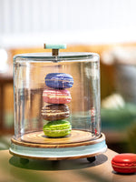 Goodhomes Glass Dome And Wooden Stand