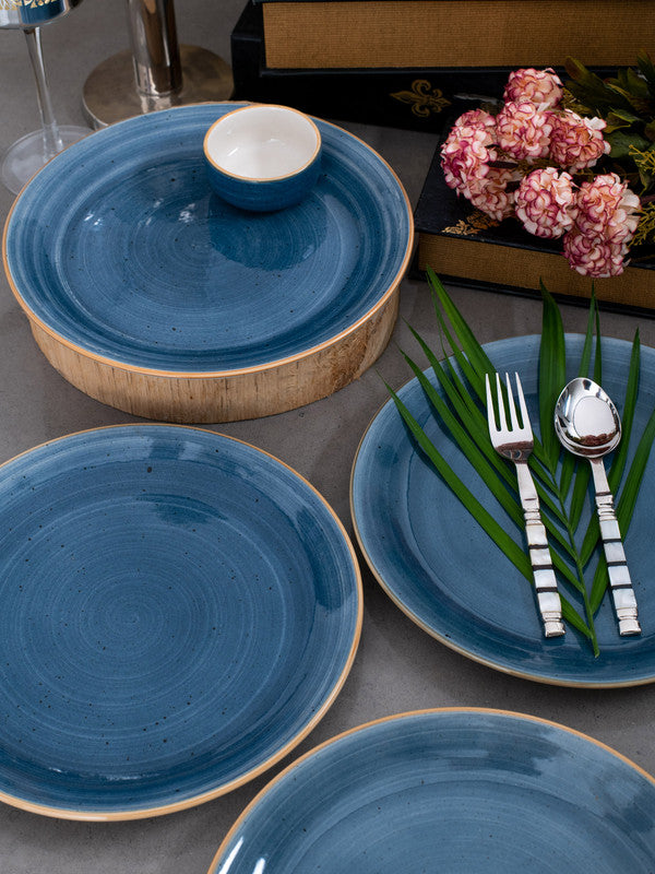 Designer Stoneware Dinner Plates (Set of 4 pcs)