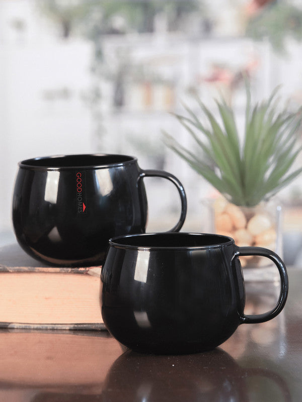 Goodhomes Glass Coffee Mug (Set of 2 pcs)