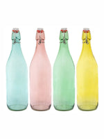 Goodhomes Color Glass Bottle (Set of 4pcs)