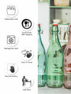 Goodhomes Color Glass Bottle (Set of 4pcs)