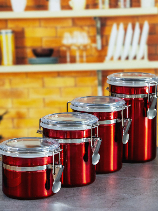 Goodhomes Stainless Steel Canister Set (Set of 4pcs)