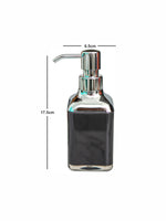 Goodhomes Acrylic Black Soap Dispenser 320ml