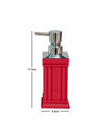 Goodhomes Acrylic Red Soap Dispenser 320ml