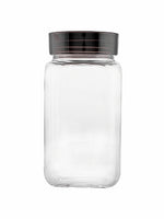 Glass Square Jar (Set of 2pcs)