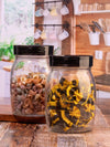 Goodhomes Glass Storage Jar with Lid(3 PCS SET)