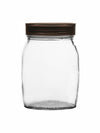 Goodhomes Glass Storage Jar with Lid(3 PCS SET)