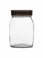 Goodhomes Glass Storage Jar with Lid(3 PCS SET)