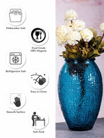 Goodhomes Color Glass Flower Vase