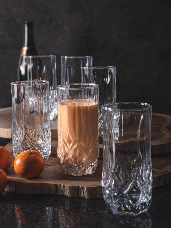 Glass Tumbler (Set of 6pcs)