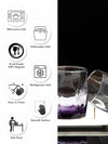 Goodhomes Color Glass Tumbler (Set of 6pcs)
