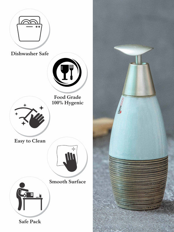 Goodhomes Ceramic Colorful Soap Dispenser